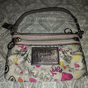 Coach Poppy Wristlet
